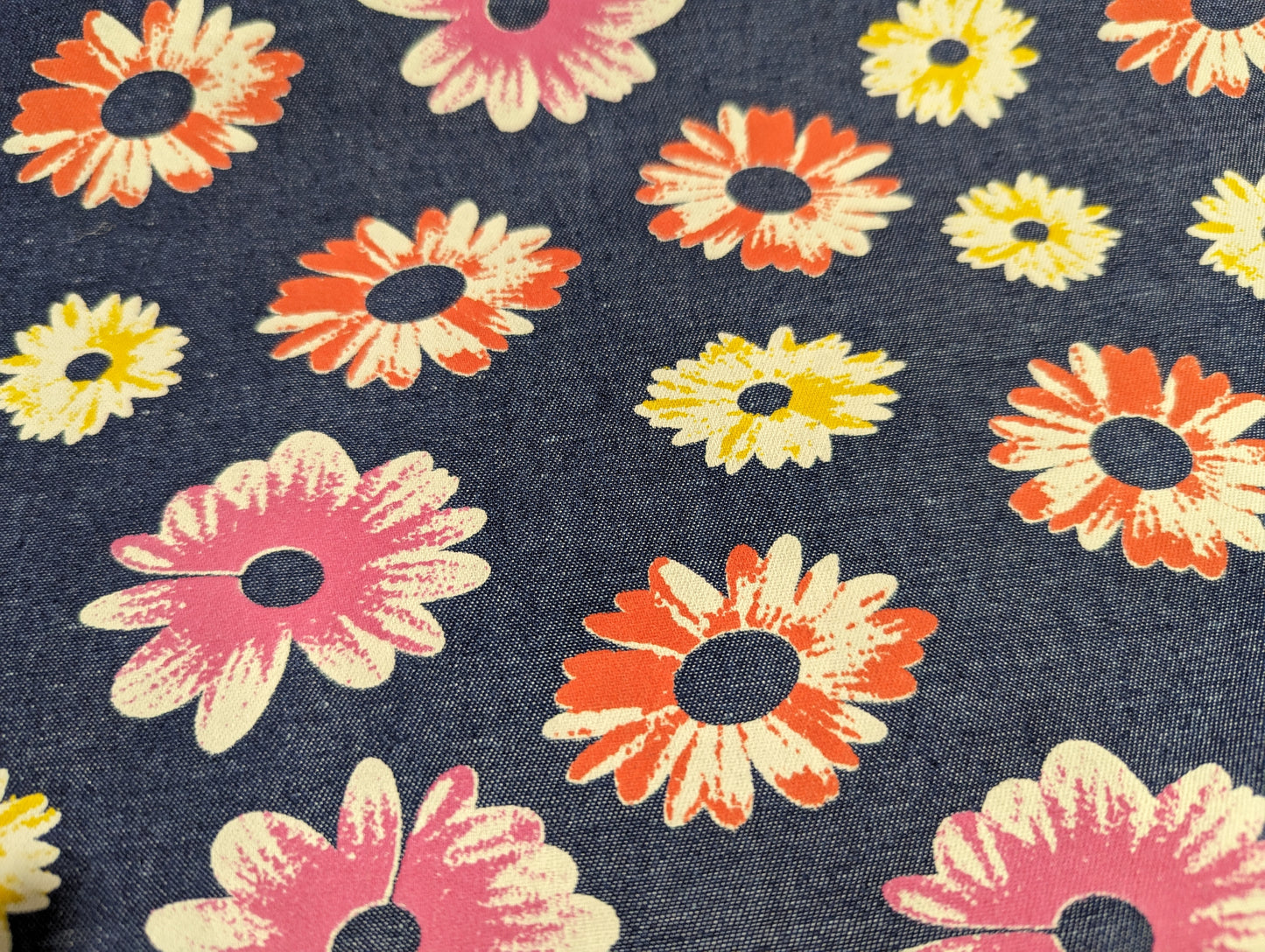 Foldable Tote Bag - Daisy field