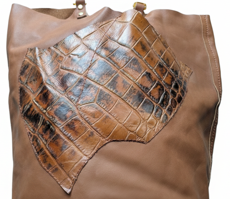 Leather Bucket Bag