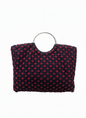 Red Guipure Lace Bag