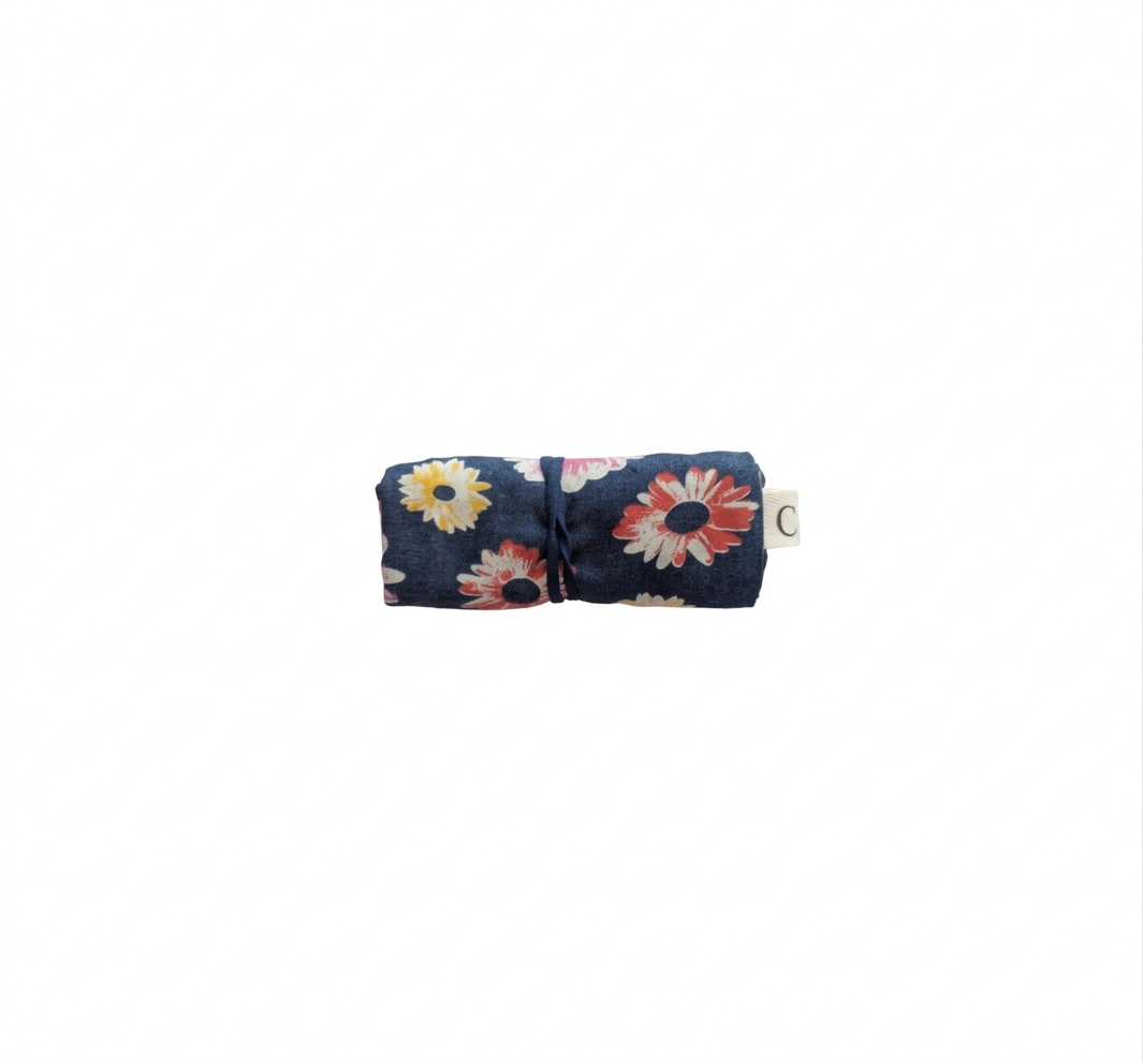 Foldable Tote Bag - Daisy field