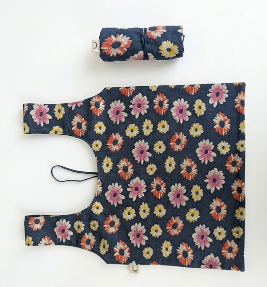Foldable Tote Bag - Daisy field