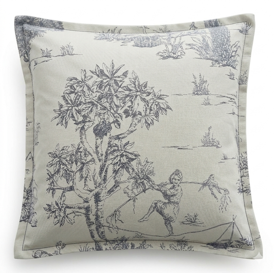 Vintage Rodolf Tahitian Circus Cushion Cover
