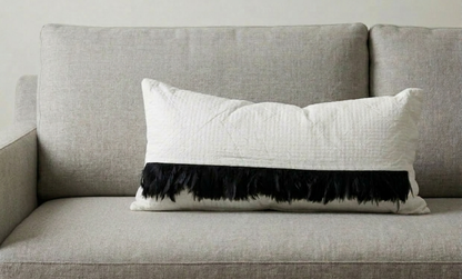 Feather Fantasy Silk Pillow