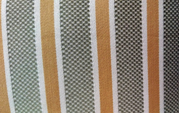 Vintage Kravet Stripe Woven Cushion Cover