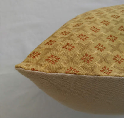Vintage Duralee Kimono-Style Cushion Cover