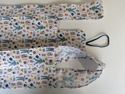 Foldable Tote Bag - Go 0 Waste Recycle Toss