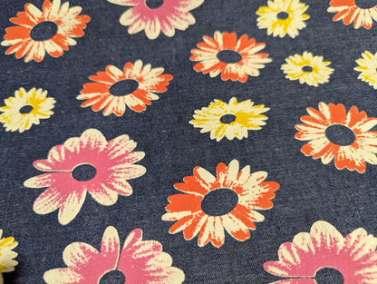 Foldable Tote Bag - Daisy field