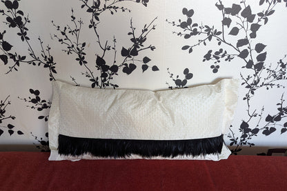 Feather Fantasy Silk Pillow