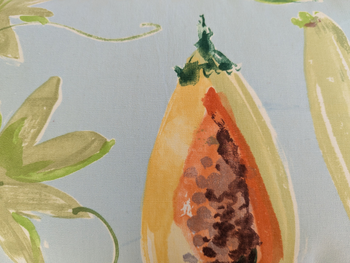 Vintage Lee Jofa Polinesian Still Life Pillow