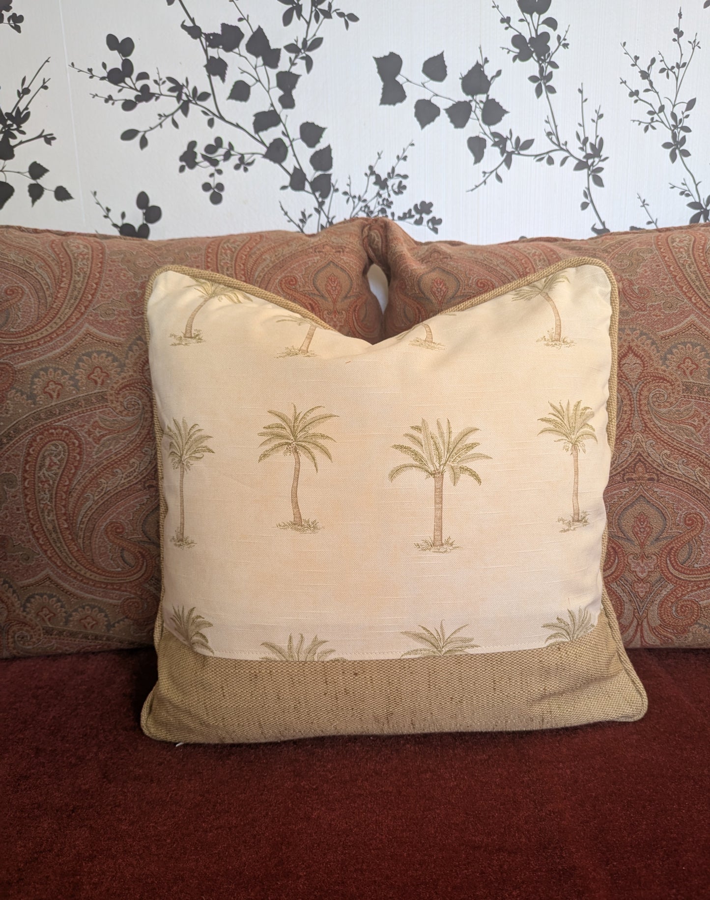 Waikiki Beach Cushion Cover-Design B