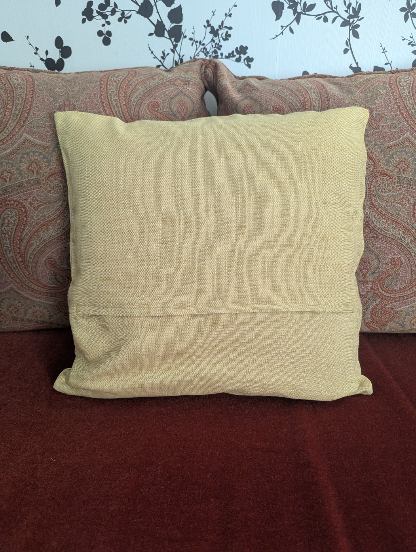 Roman Holidays Vintage Bergamo Silk Cushion Cover