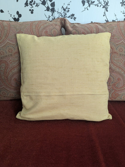 Roman Holidays Vintage Bergamo Silk Cushion Cover