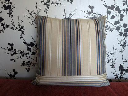 Vintage Greff Moire Largo Stripe Cushion Cover
