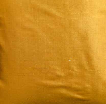 Saffron Sunset Silk Dupioni Cushion Cover