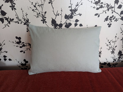 Vintage Rodolf Celadon Mist Cushion Cover