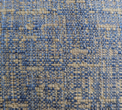 Vintage Fabricut Navy Woven Cotton Cushion Cover