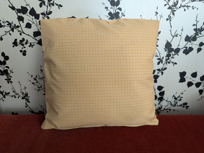 Waverly Outdoor Yellow Basket Weave Cushion Cover