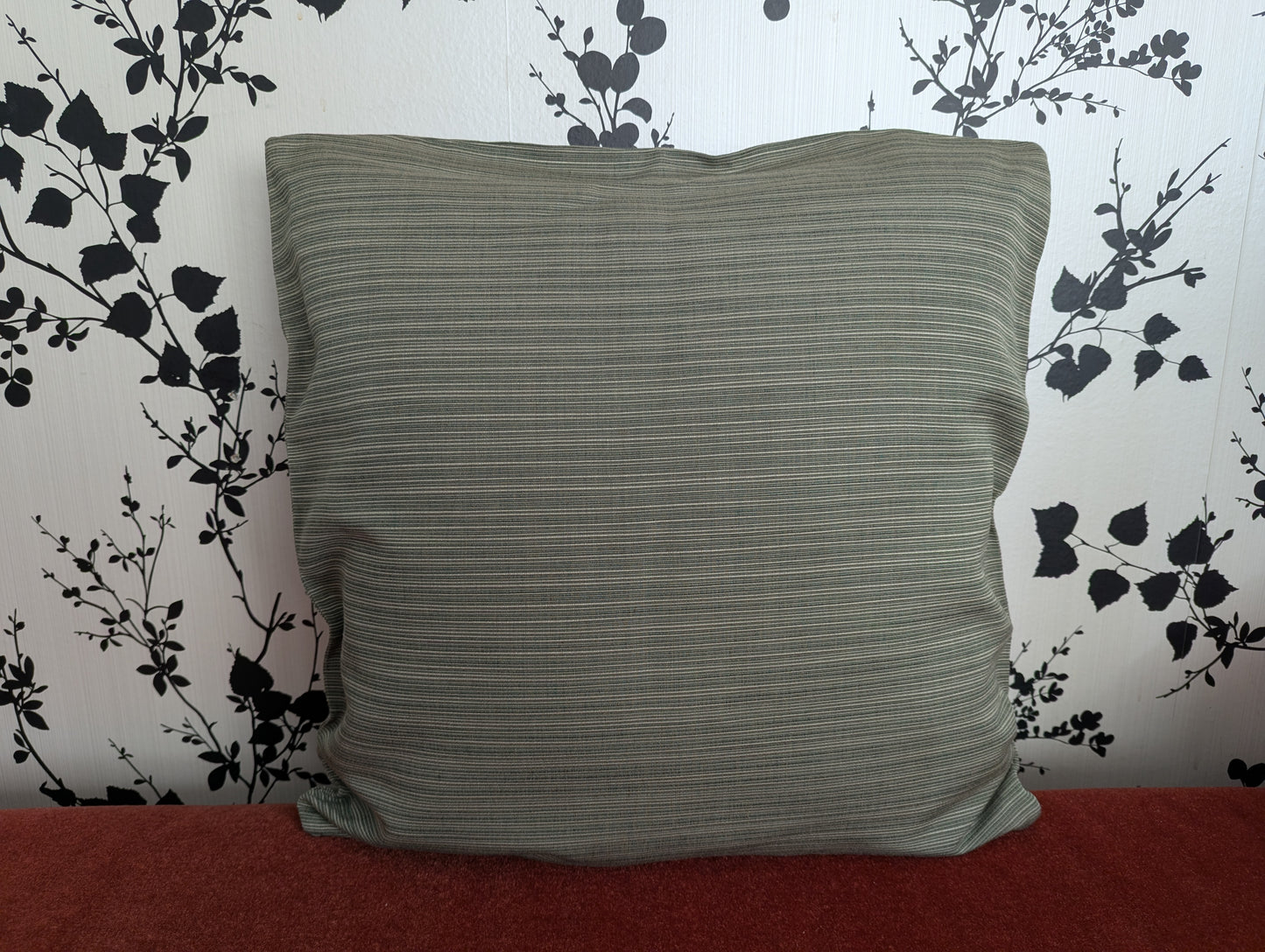 Sunbrella Outdoor Green Shimofuri Cushion Cover