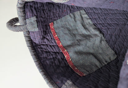 Sashiko Quilted Tote Bag