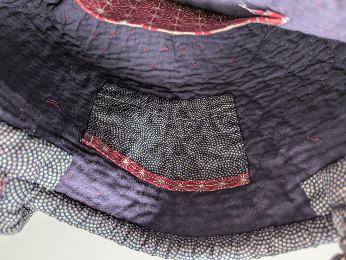 Sashiko Quilted Tote Bag