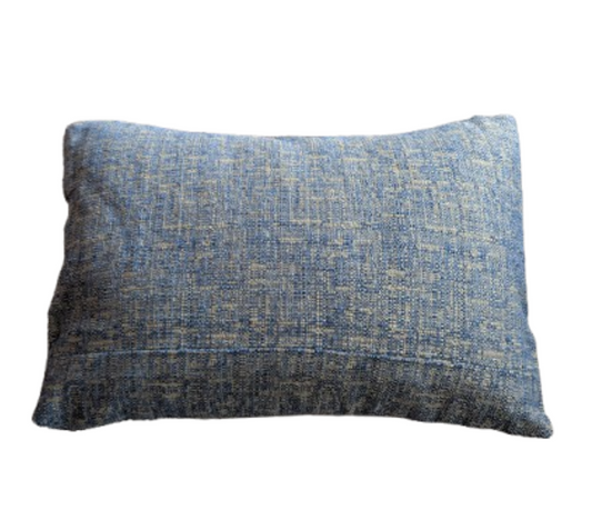 Vintage Fabricut Navy Woven Cotton Cushion Cover