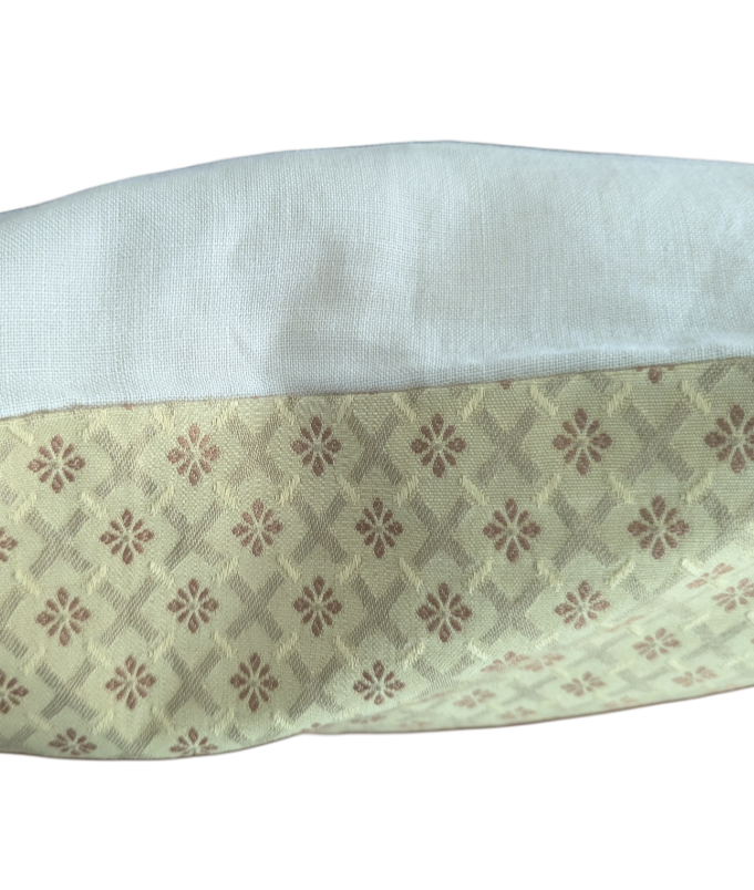 Vintage Duralee Kimono-Style Cushion Cover