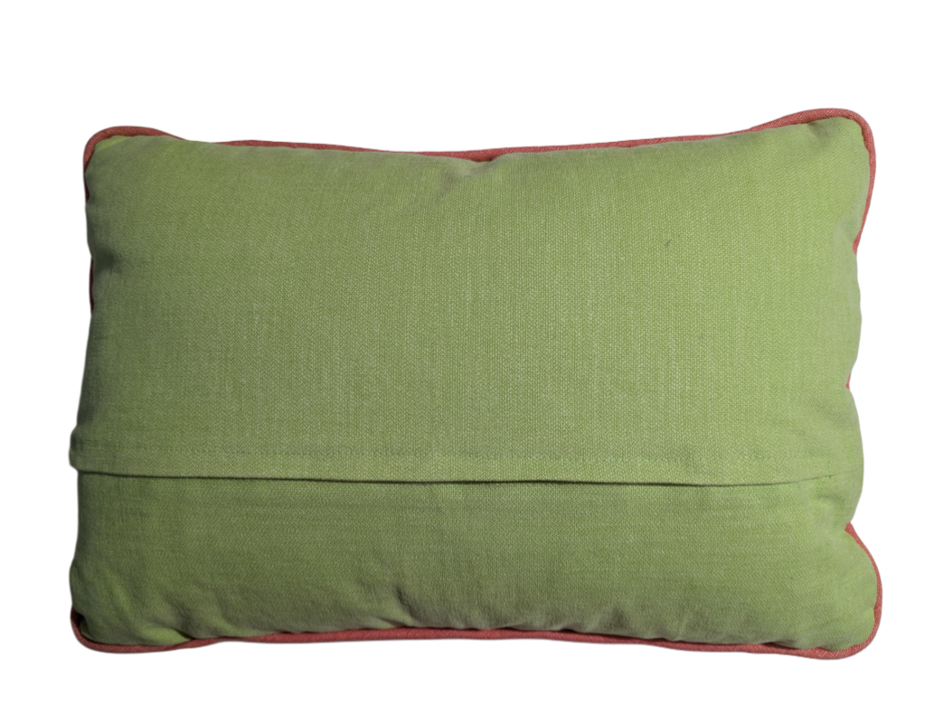 Vintage Lee Jofa Polinesian Still Life Pillow
