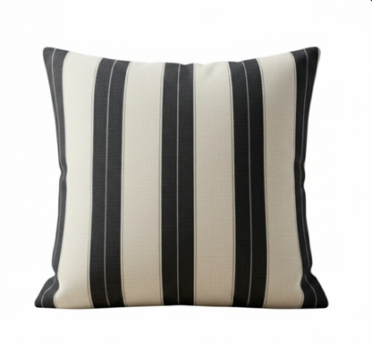 Michael Taylor Outdoor Berenson Tuxedo Stripe Cushion Cover