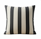 Michael Taylor Outdoor Berenson Tuxedo Stripe Cushion Cover