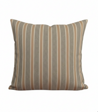 Vintage Kravet Stripe Woven Cushion Cover