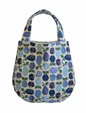 Egg Shape Tote Bag - Apple Azure