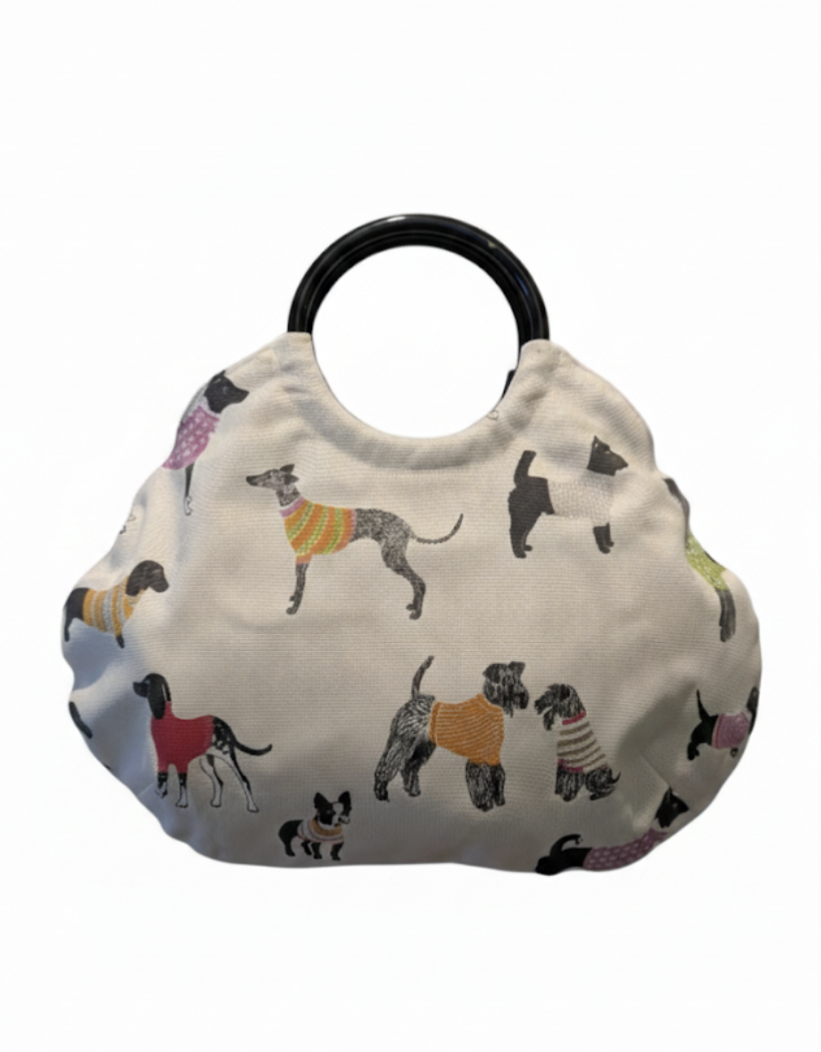 Resin Handle Bag - Dog Party