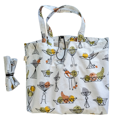 Foldable Tote Bag - Kitschy Kitchen